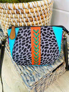 Lani Small Travel Leather Crossbody Purse Bag