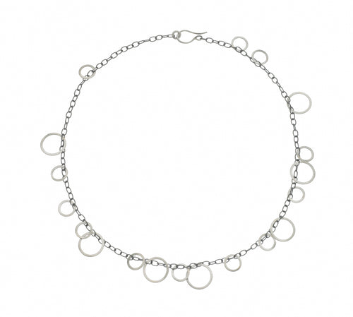 Small Circle Bunches Necklace