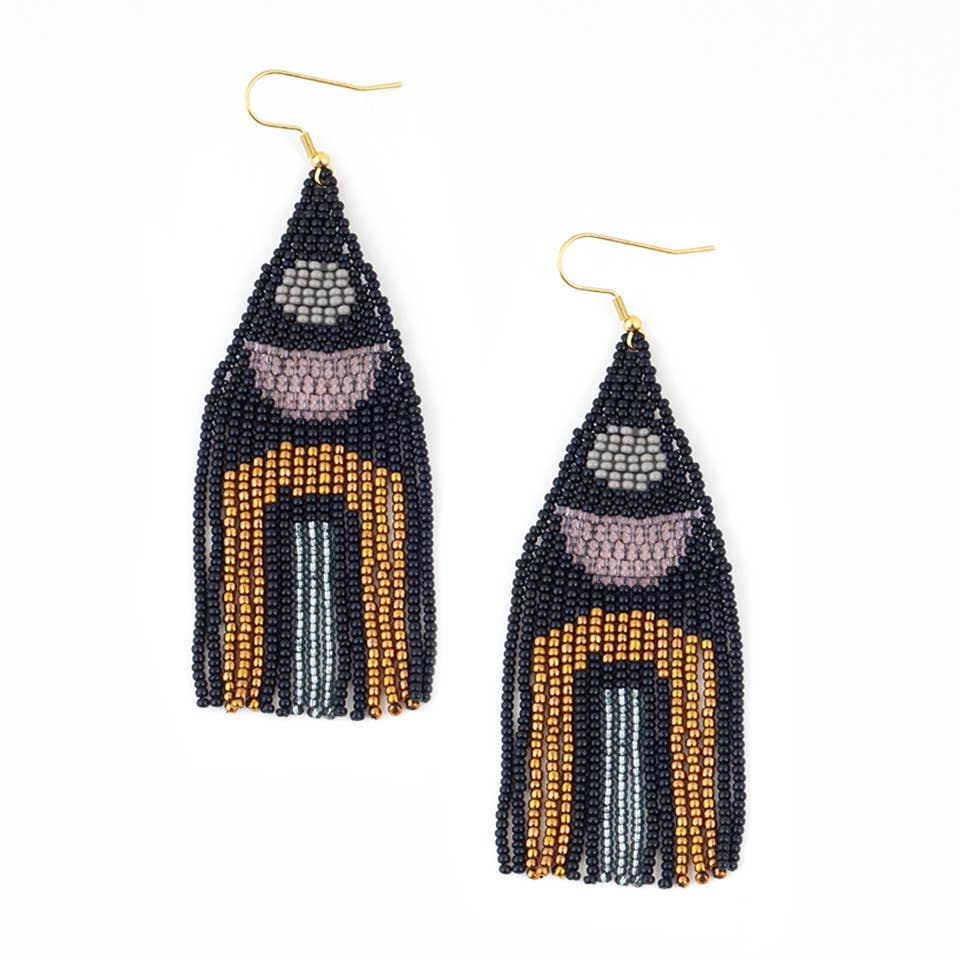 Beaded Balance Earrings