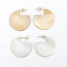 Load image into Gallery viewer, Disc Earrings- Bronze