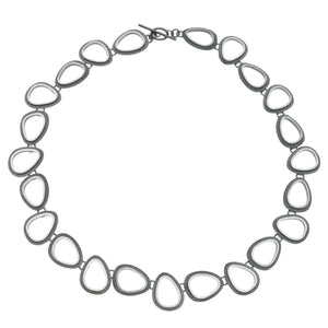 Organic Ovals Link Necklace