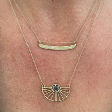 Load image into Gallery viewer, Cosmic Web Sunrise Necklace