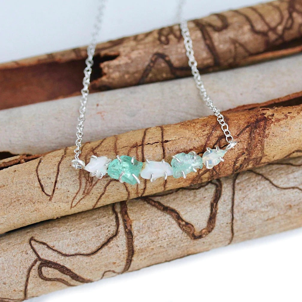 Ayse Necklace- Opal