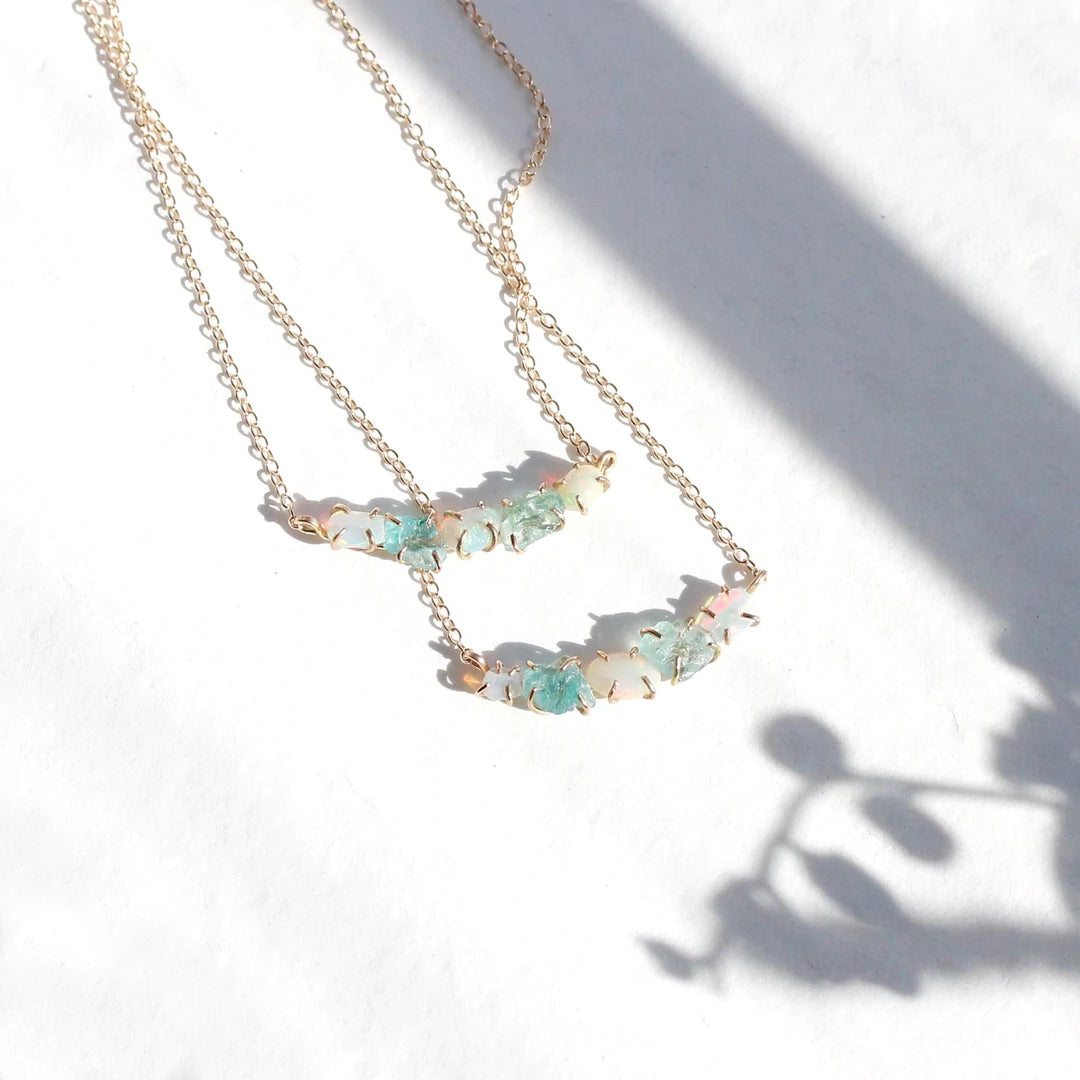 Ayse Necklace- Opal