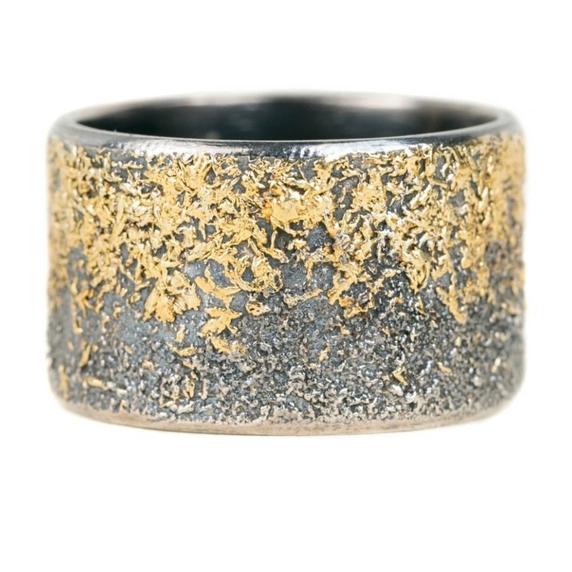 Black and Gold Dusted Band