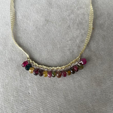 Load image into Gallery viewer, Woven Rondelle Necklace