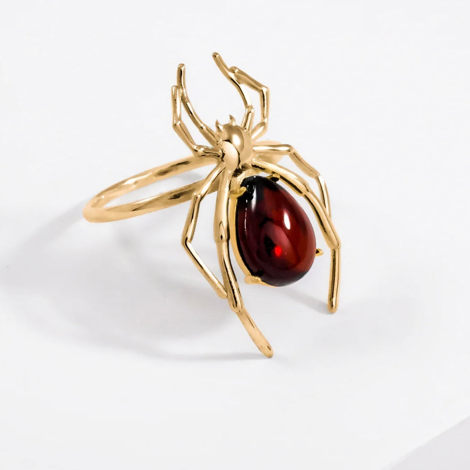 Spider Gemstone Ring
