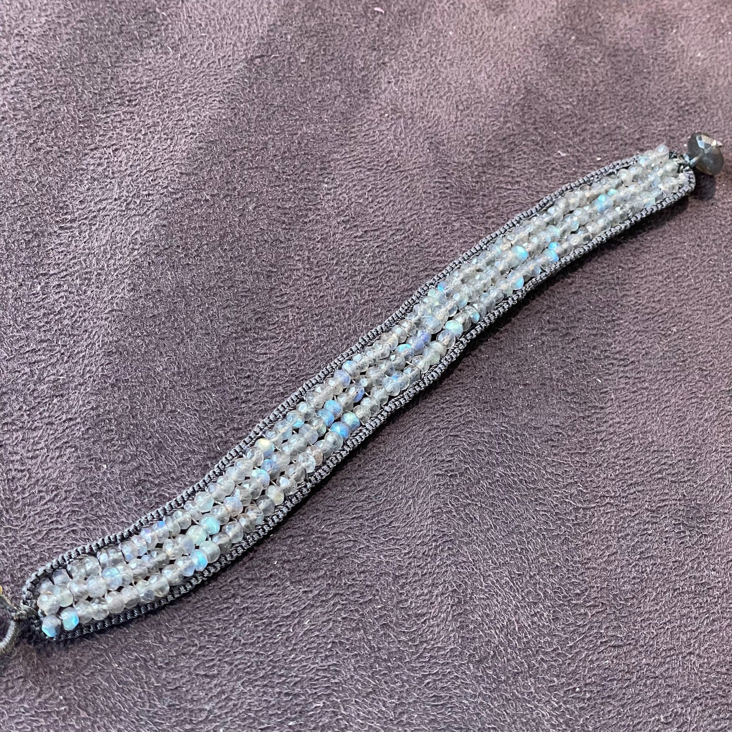 Woven Labradorite Bracelet