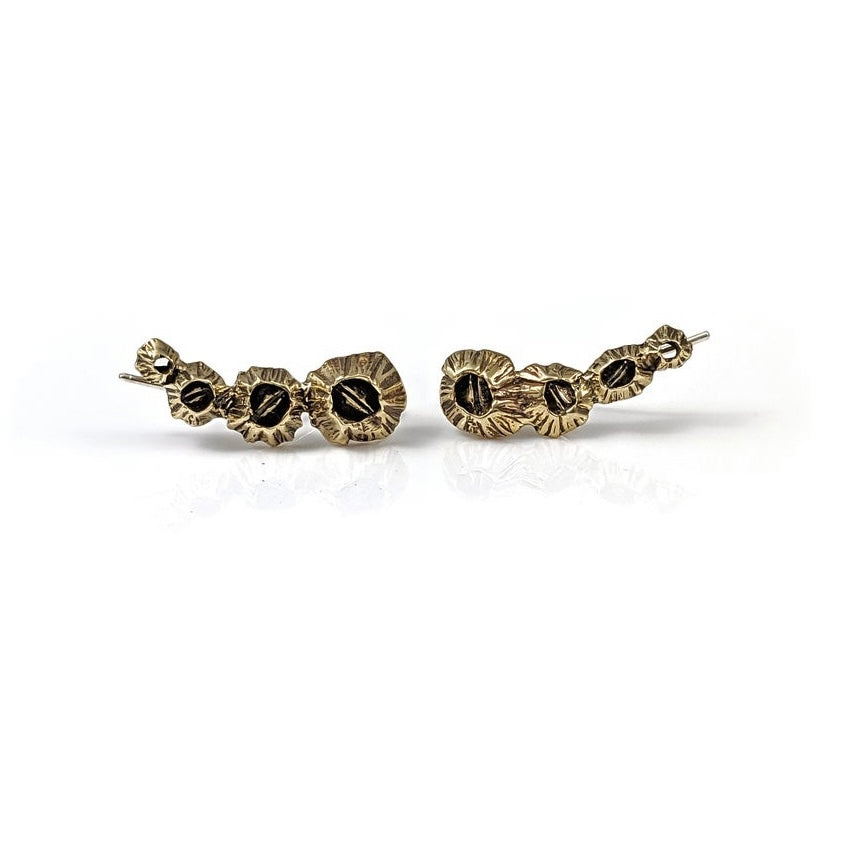 Barnacle Ear Climbers- Bronze