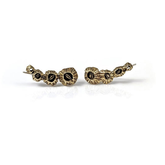 Barnacle Ear Climbers- Bronze