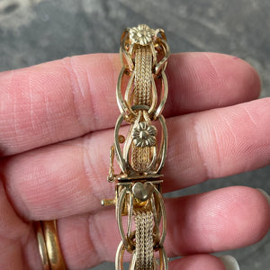 Woven Floral Bracelet