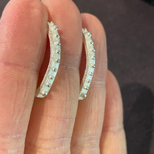 Load image into Gallery viewer, Bumpy Hoop Thin Earring