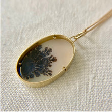 Load image into Gallery viewer, Captured Dendritic Agate Necklace
