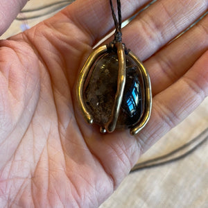 Caged Shamanic Dream Quartz