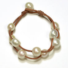 Load image into Gallery viewer, &quot;Music&quot; two strand Freshwater Pearl Bracelet