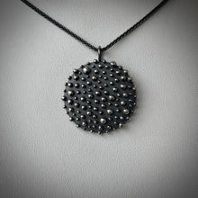 Load image into Gallery viewer, Bumpy Shield Pendant Necklace