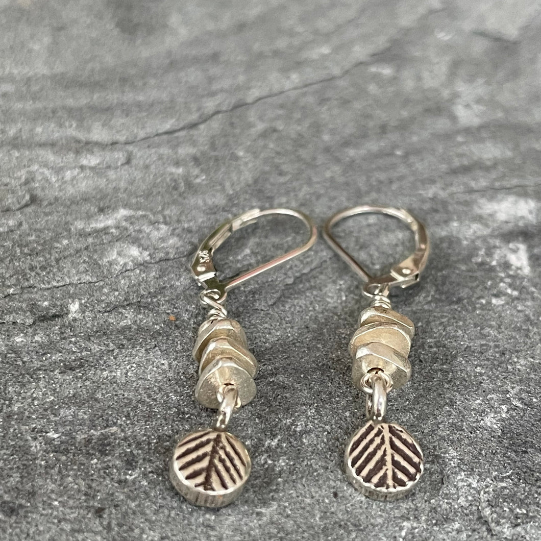 Salami Leaf Earrings
