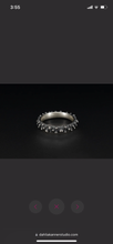 Load image into Gallery viewer, Bumpy Half Round Ring