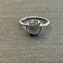 Load image into Gallery viewer, “Mystical Solitaire” Sterling and Labradorite