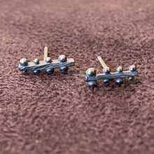 Load image into Gallery viewer, Bumpy Bar Post Earrings