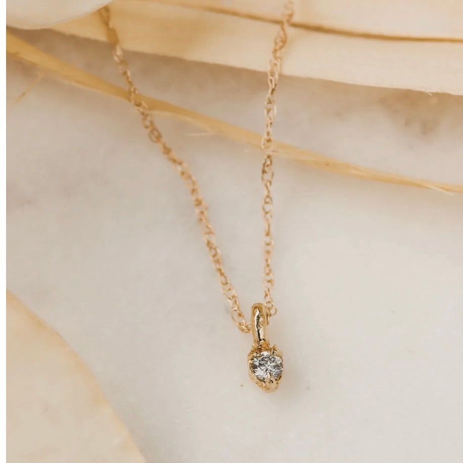 Salt and Pepper Diamond Pendant