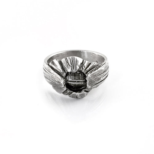 Barnacle Signet Ring- Sterling