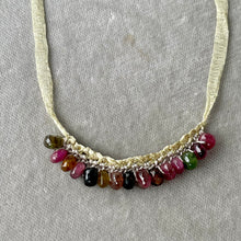 Load image into Gallery viewer, Woven Rondelle Necklace