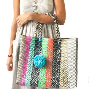 Maya Woven Super Tote