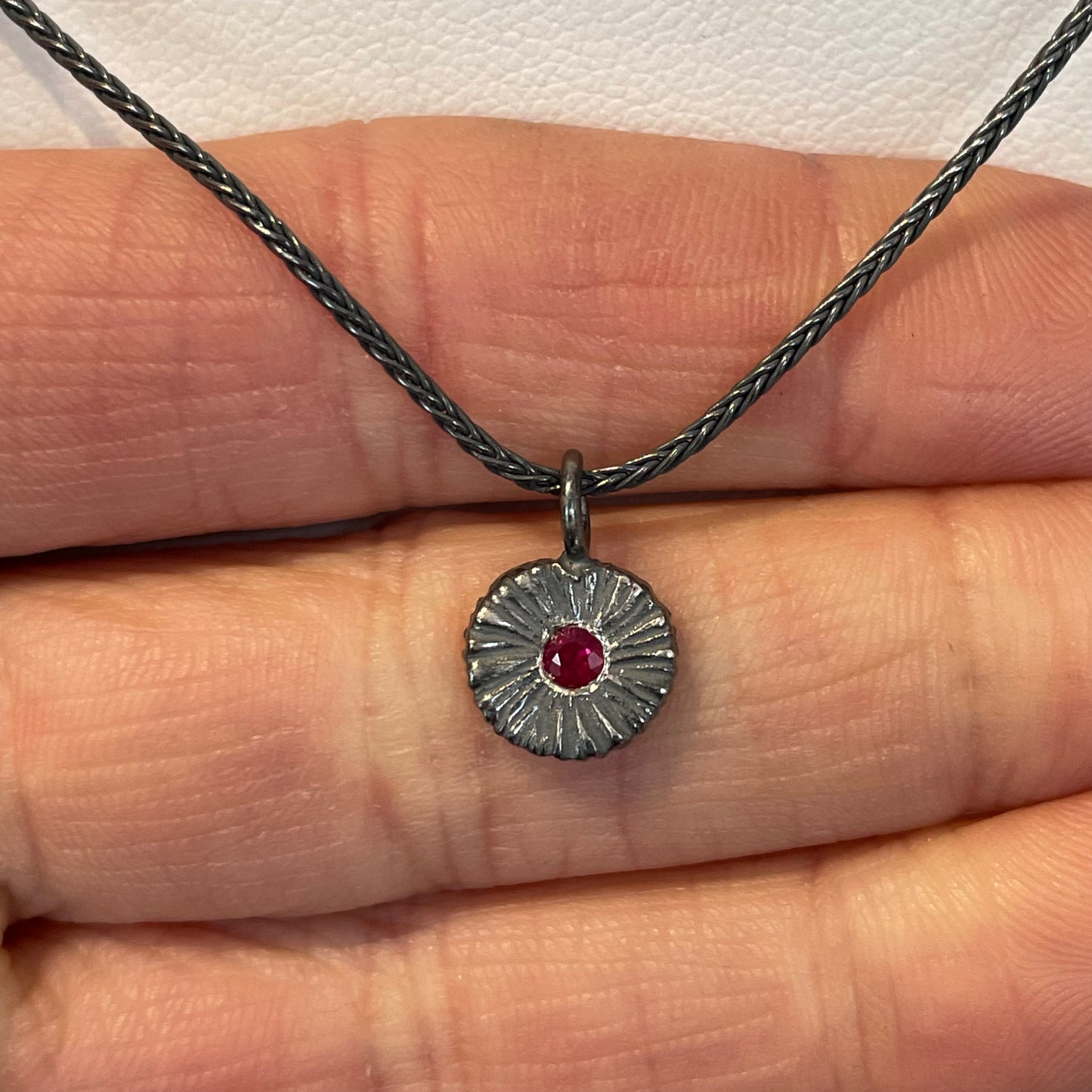 Little Dig Ruby Pendant
