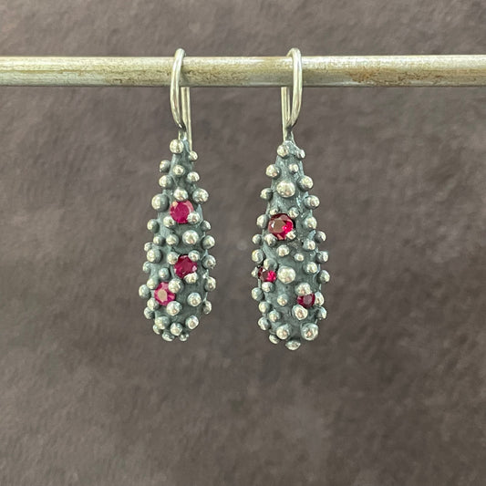 Bumpy Drop Earrings