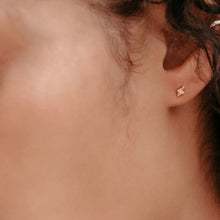 Load image into Gallery viewer, North Star Stud Earrings-Sterling