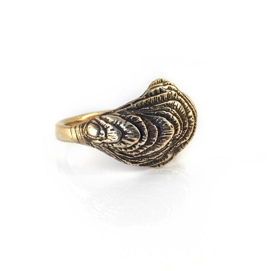 Oyster Ring- Bronze