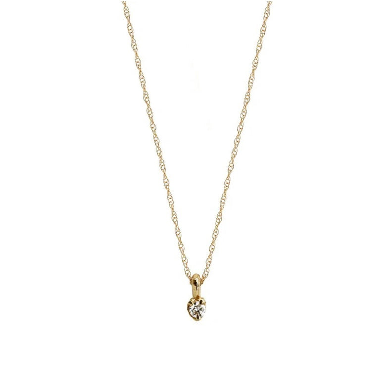 Diamond pendant necklace