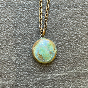Small circle necklace