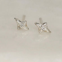 Load image into Gallery viewer, North Star Stud Earrings-Sterling