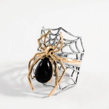 Load image into Gallery viewer, Spider Web Ring- 1/2 web