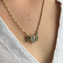 Load image into Gallery viewer, Frozen Fire Trio Necklace
