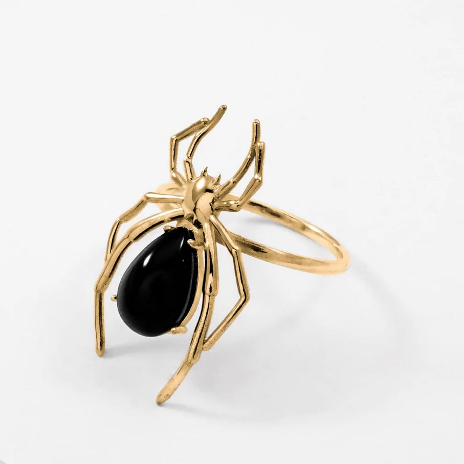 Spider Gemstone Ring