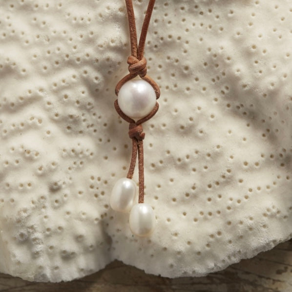"Dawny Drop" Freshwater Pearl Necklace