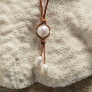 "Dawny Drop" Freshwater Pearl Necklace
