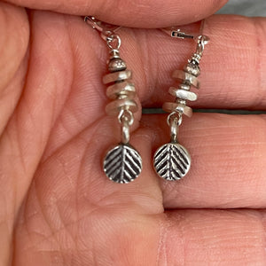 Salami Leaf Earrings