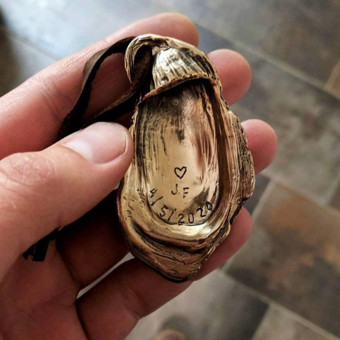 Oyster Bottle Opener - Solid Bronze