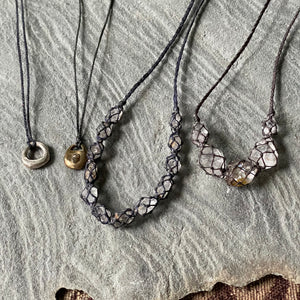 Bronze “locket” with Montana Sapphire