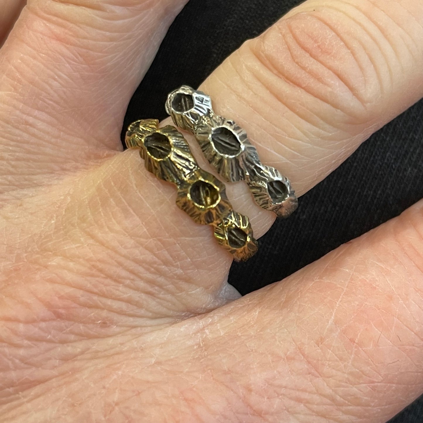 Four Barnacles Stacking Rings