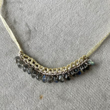 Load image into Gallery viewer, Woven Rondelle Necklace
