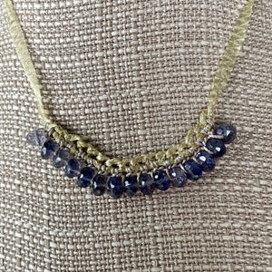 Woven Rondelle Necklace