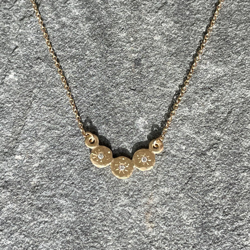 Mini Treasure Coin Bib Necklace