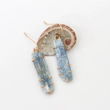Load image into Gallery viewer, Kyanite Stick Earrings