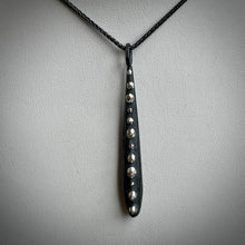 Load image into Gallery viewer, Long Weight Facet Edge Pendant