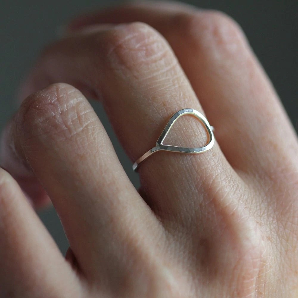 Open Petal Ring